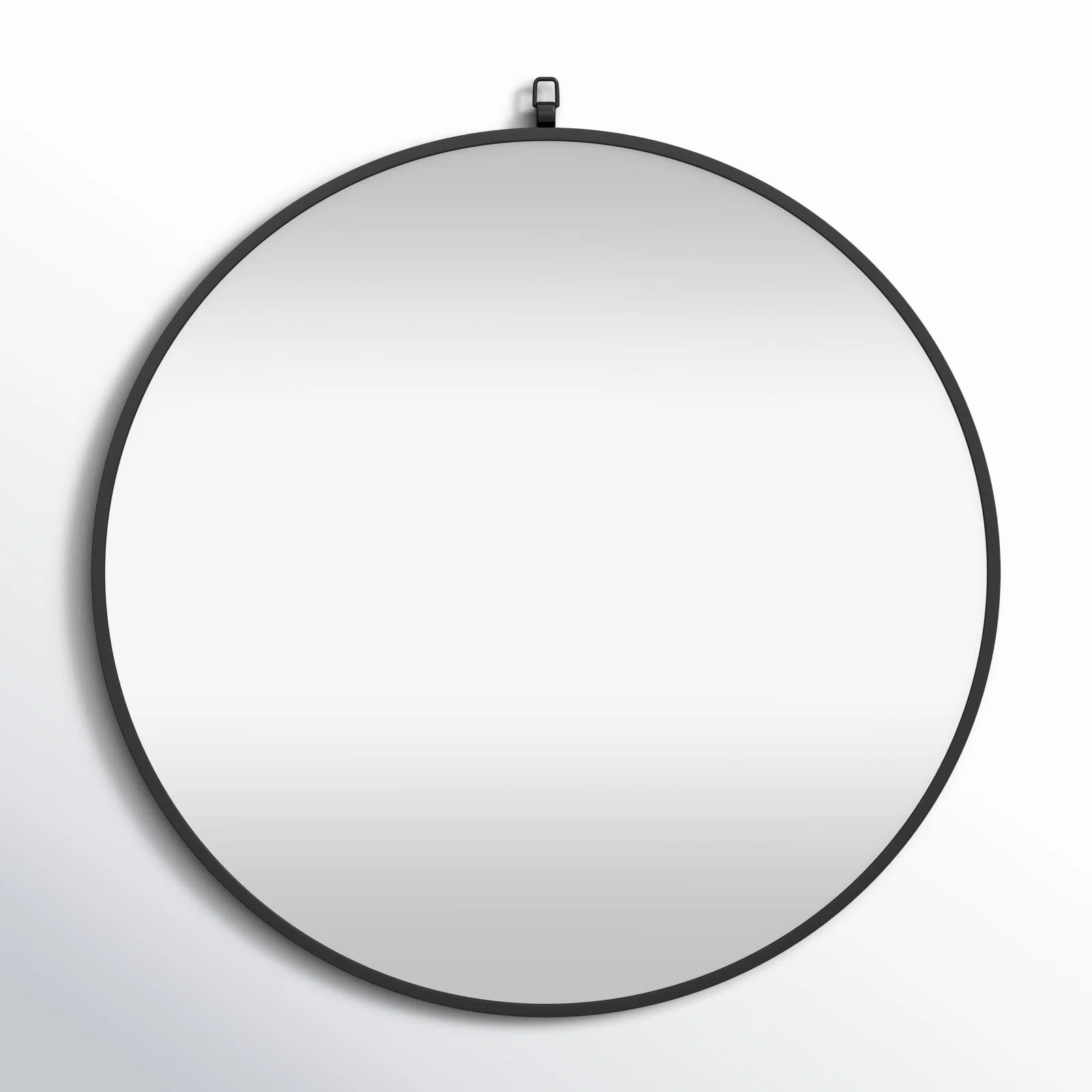 Cassie Metal/Manufactured Wood Round Wall Mirror | Wayfair North America
