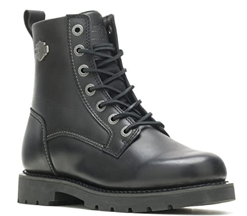 HARLEY-DAVIDSON FOOTWEAR Men's Hannon 6.5" Motorcycle Boot, Black, 7 | Amazon (US)
