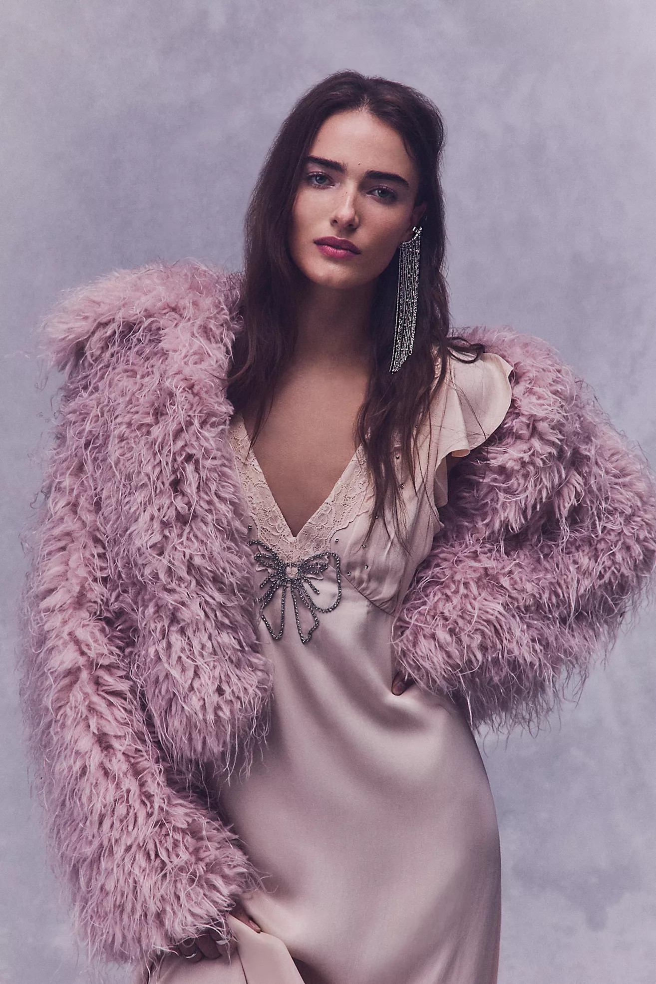 Moonlight Faux Fur Jacket | Free People (Global - UK&FR Excluded)