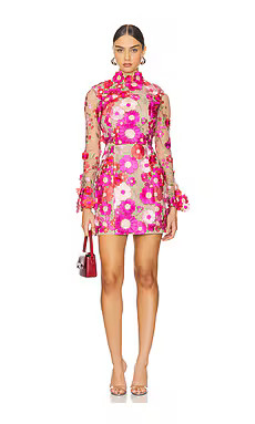 ELLIATT x REVOLVE Alessandra Mini Dress in Magenta from Revolve.com | Revolve Clothing (Global)