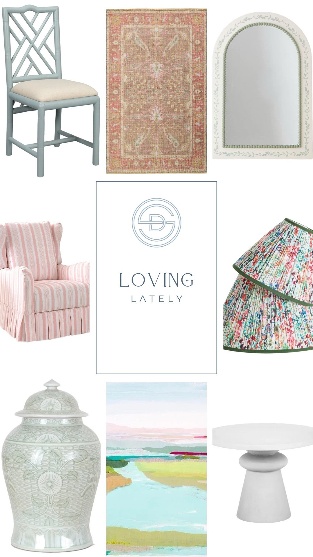 Loving these classic grandmillennial home decor finds! Adding a pop of pink always brings a space to life! 

pink rocker | girls nursery | green and pink lampshade | pink rug | abstract landscape | nursery decor | girls nursery | feminine home decor | pink decor

#LTKKids #LTKHome #LTKSaleAlert