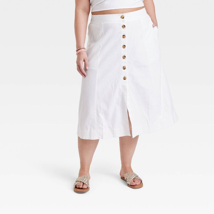 Women's Utility Midi A-Line Skirt - Universal Thread™ | Target