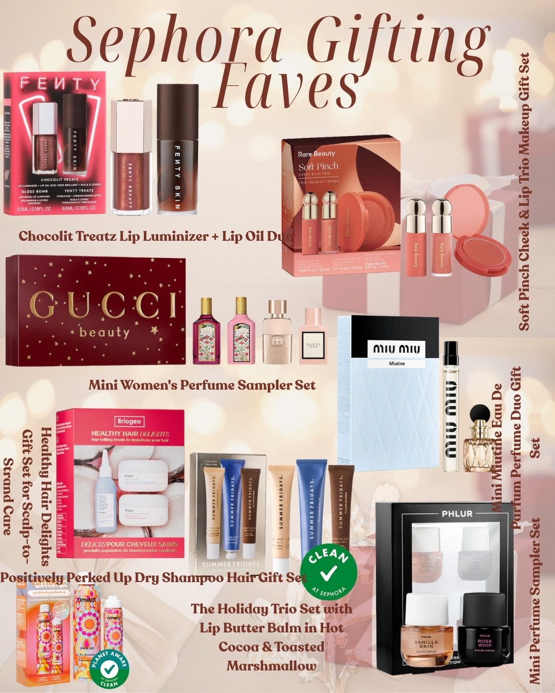  The perfect time to grab those gift sets! Make sure to use code ‘SAVEGIFTS’ for 20% off your
purchase (1x use) + 30% off all Sephora Collection (multiuse) @sephora #sephorapartner