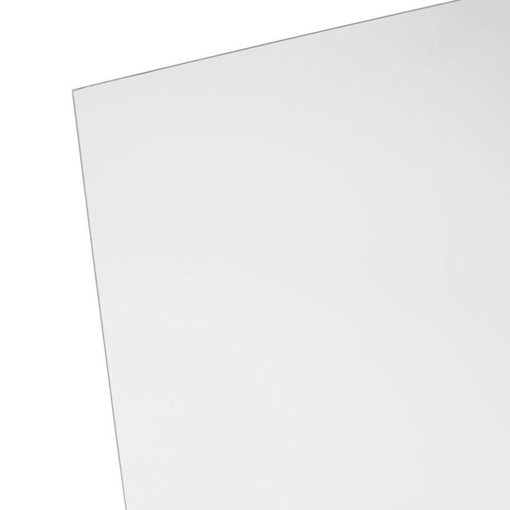 OPTIX 18 in. x 24 in. x 0.093 in. Clear Acrylic Sheet Glass Replacement-MC-05 - The Home Depot | The Home Depot