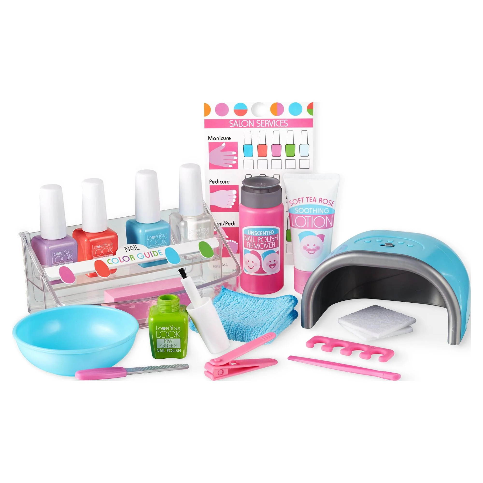 Melissa & Doug Love Your Look Pretend Nail Care Play Set – 22 Pieces for Mess-Free Play Mani-Pe... | Walmart (US)