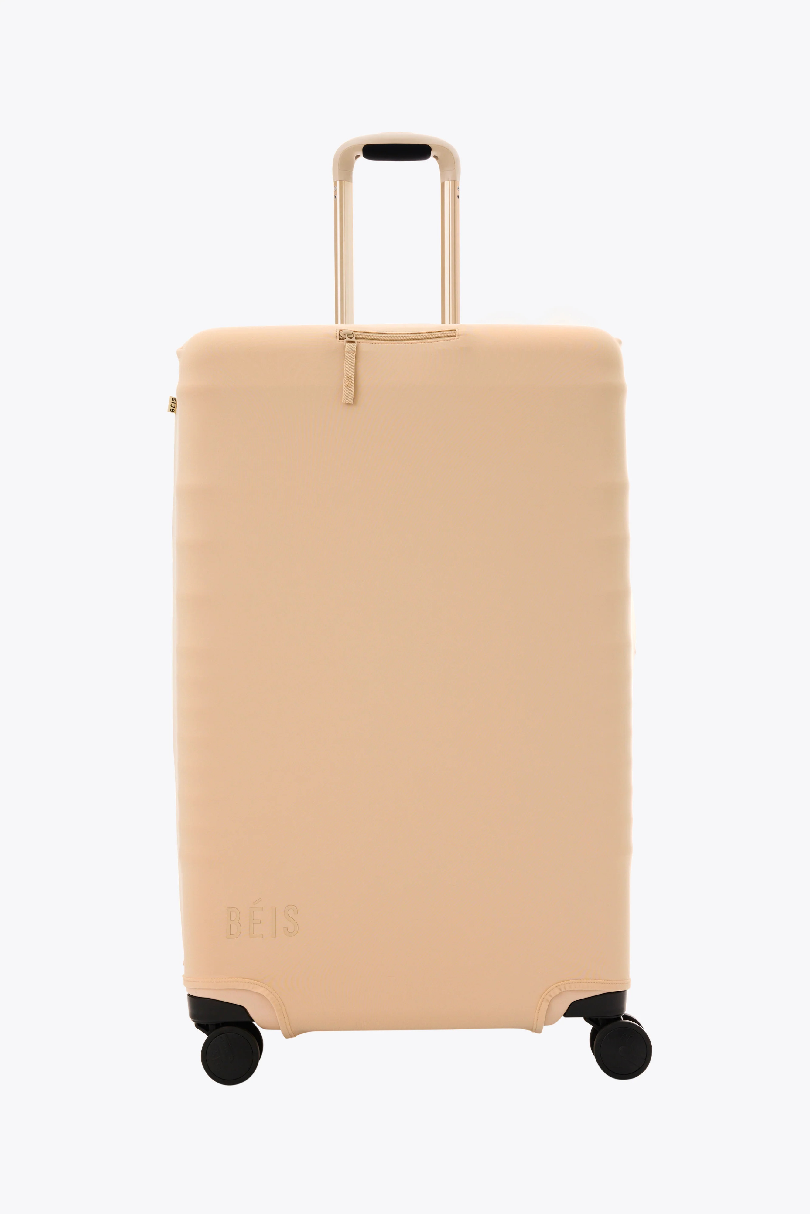 The Large Check-In Luggage Cover in Beige | BEIS