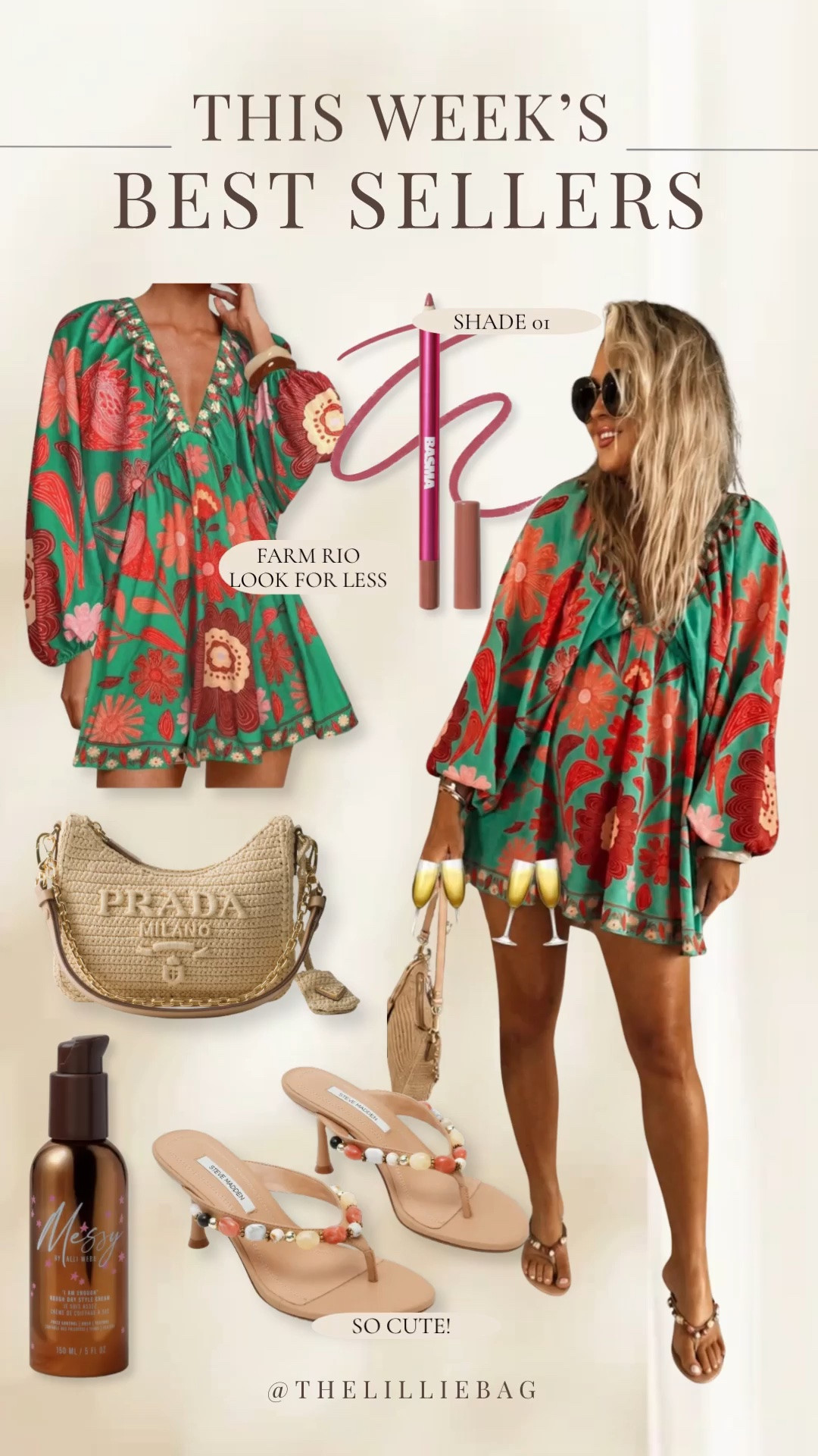 Best seller dress! Farm Rio look for less in a new print. OOTN🥂! I did small.

Summer dress. Look for less. Date night.

#LTKgrwm #LTKootd #LTKSeasonal