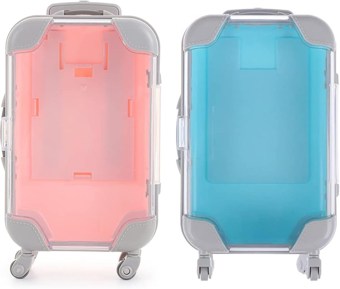 HomeSoGood 2 Pack Mini Fake Eyelash Organizer Case, Luggage Shape False Eyelashes Packing Boxe fo... | Amazon (US)