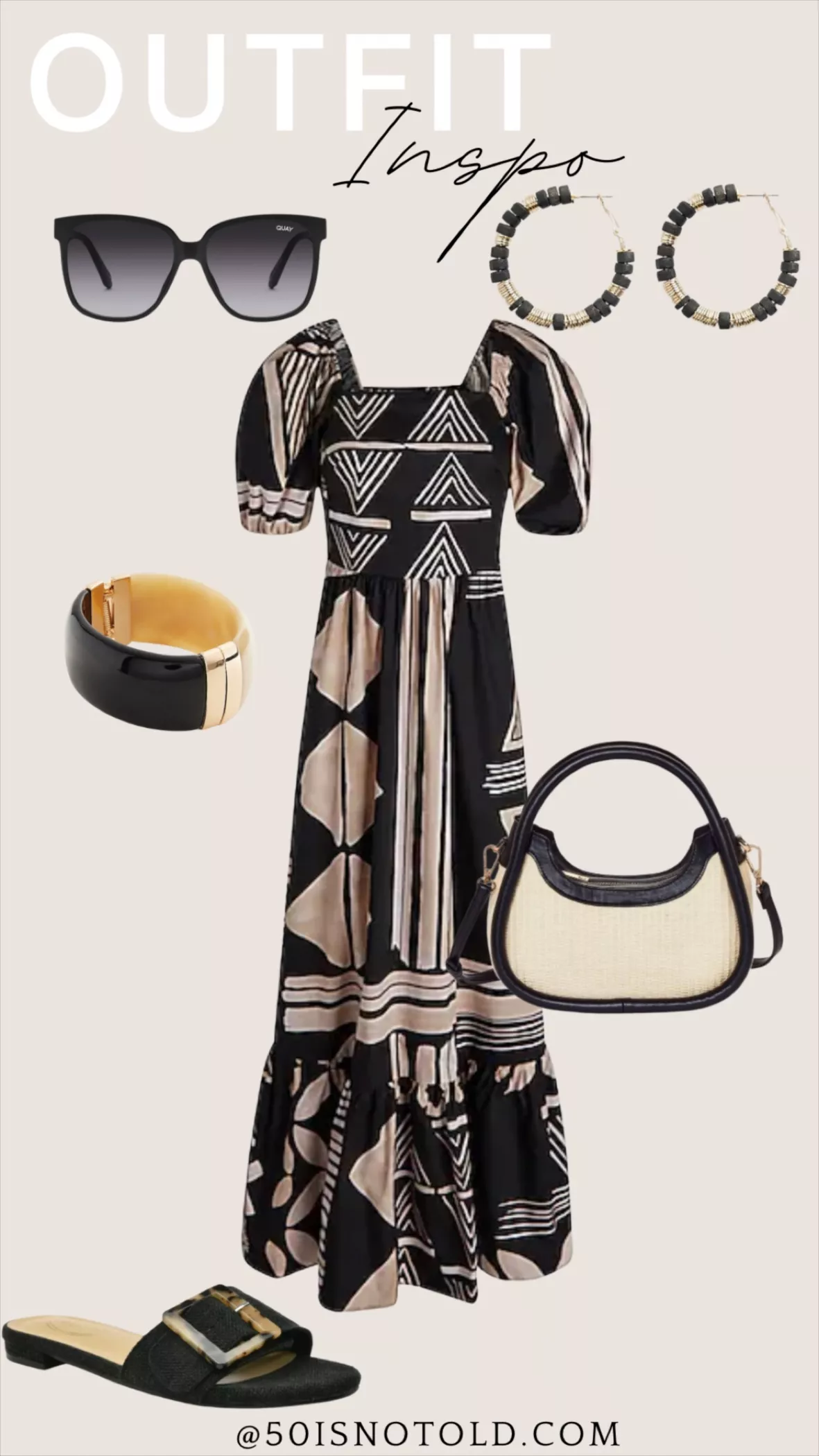 Pure Jill Linen A-Line Maxi Dress curated on LTK