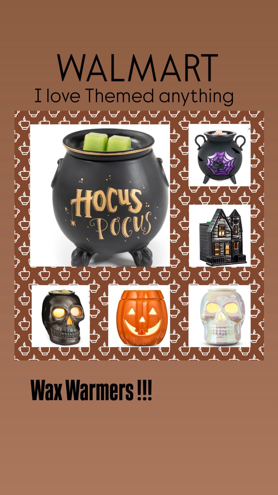 🔔The Party Never Ends with Walmart !!!  Here’s a great addition to your Halloween Decor 🦇☠️. Wax Warmers
  🚨Simply Comment Shop for the 🔗
#ltkhome #ltk #creators #dailystories #over50 #family
❤️Hey there! Thank you so much for following me!!! 
Your support means the world to me.
       ❤️Watch Stories Daily 
🔗🔗🔗🔗🔗
❤️https://mave.ly/okwallyiseeyou
❤️https://www.amazon.com/shop/okwallyiseeyou  
❤️https://www.shopltk.com/explore/okwallyiseeyou?tab=posts





#LTKHome #LTKHalloween #LTKFindsUnder50