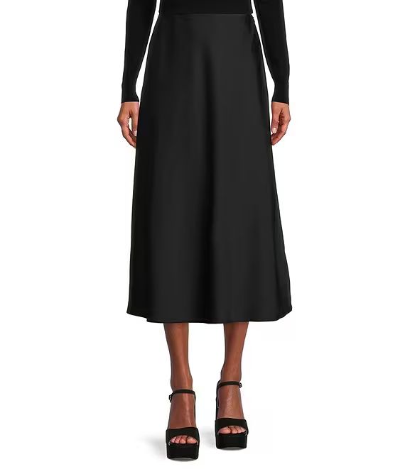 Blakely Satin Skirt | Dillard's