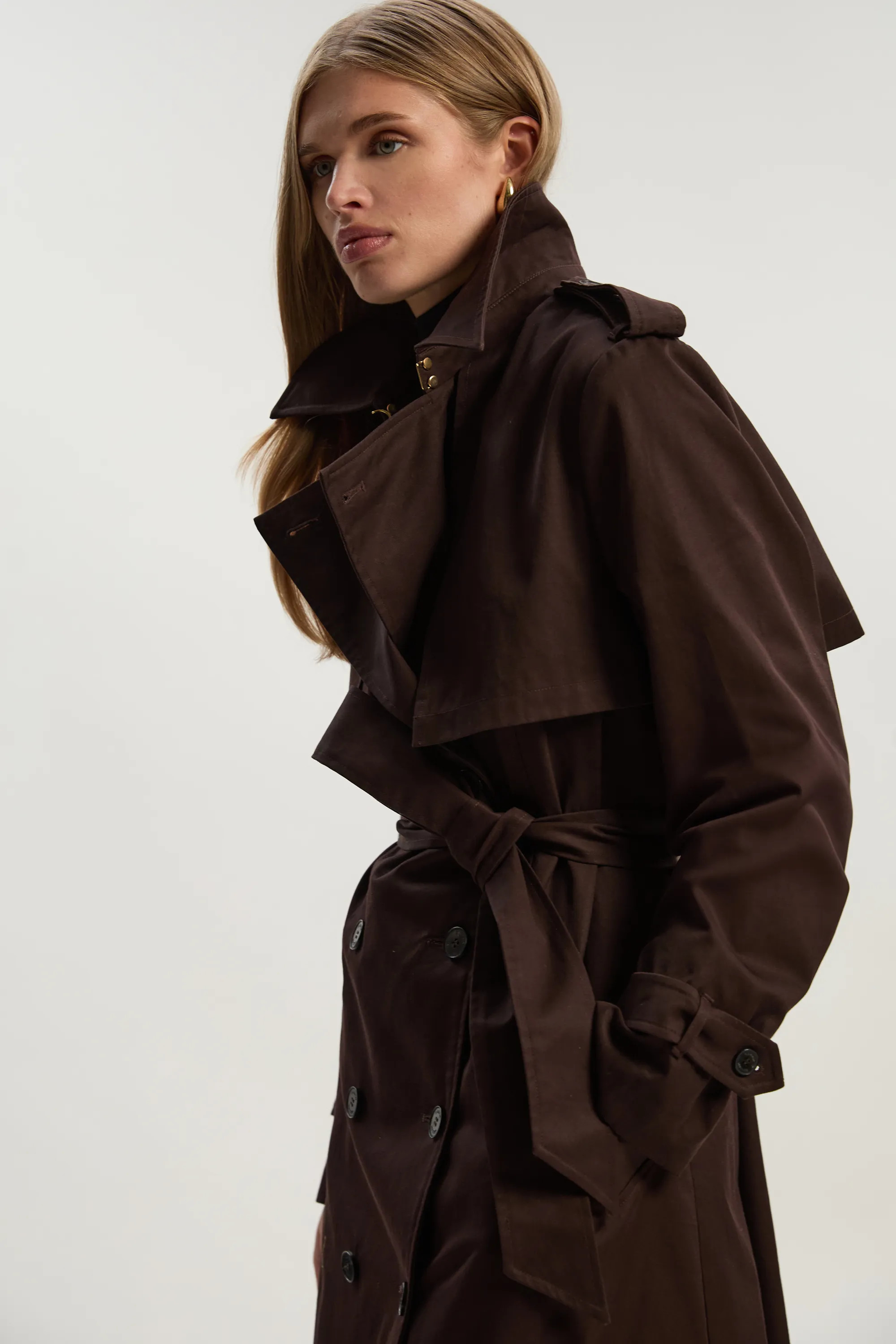 Tailored Maxi Trench Coat | Karen Millen