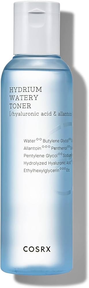 COSRX Hydrium Watery Toner, 150ml / 5.07 fl.oz | Hyaluronic Acid Moisturizing Korean Toner | Hyal... | Amazon (US)