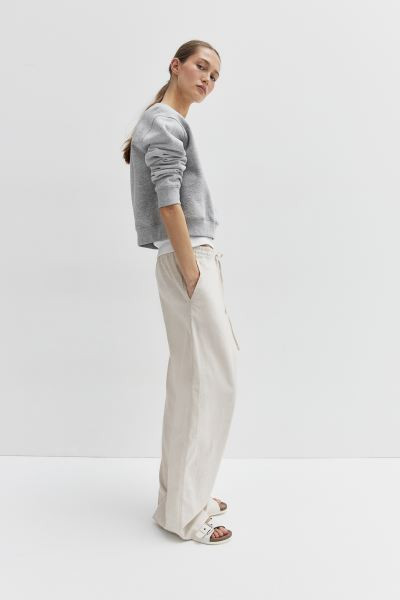 Linen-blend Pants | H&M (US + CA)