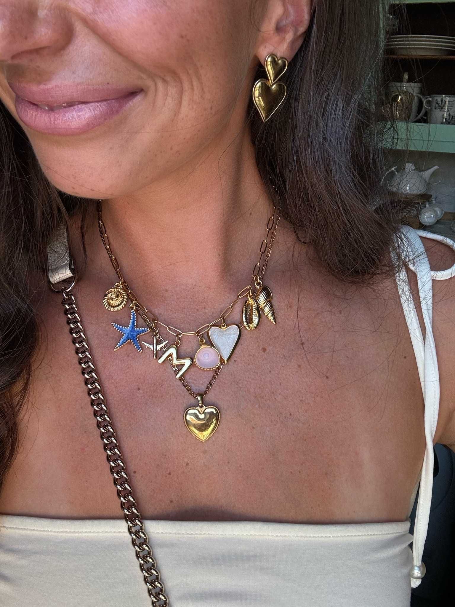 Custom charm necklace ❤️