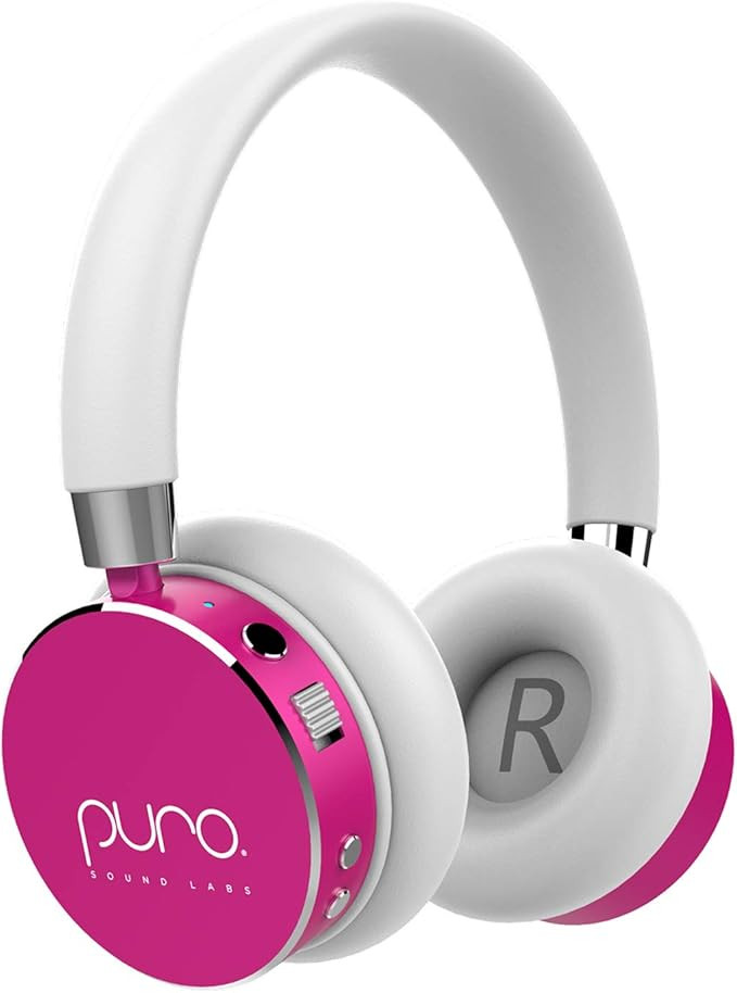 Puro Sound Labs BT2200 Volume Limited Kids’ Bluetooth Headphones – Safer Headphones for Kids ... | Amazon (US)