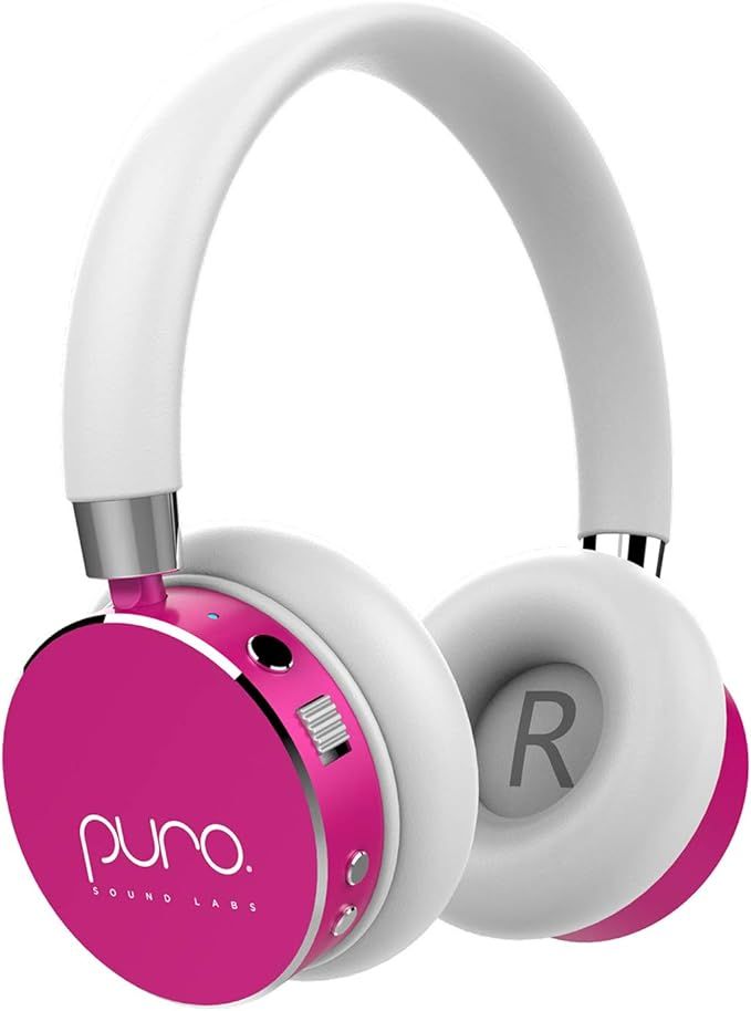 Puro Sound Labs BT2200 Volume Limited Kids’ Bluetooth Headphones – Safer Headphones for Kids ... | Amazon (US)