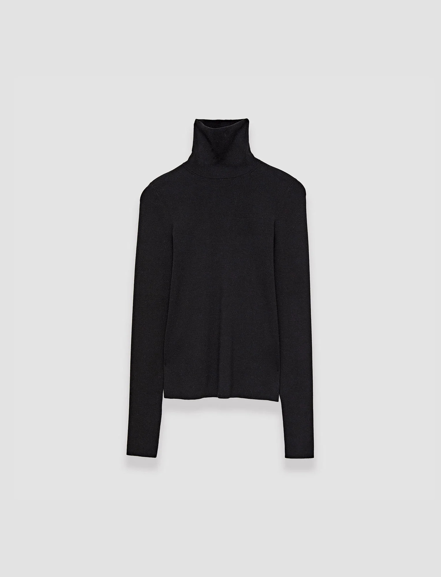 Silk Stretch High Neck Top | Joseph