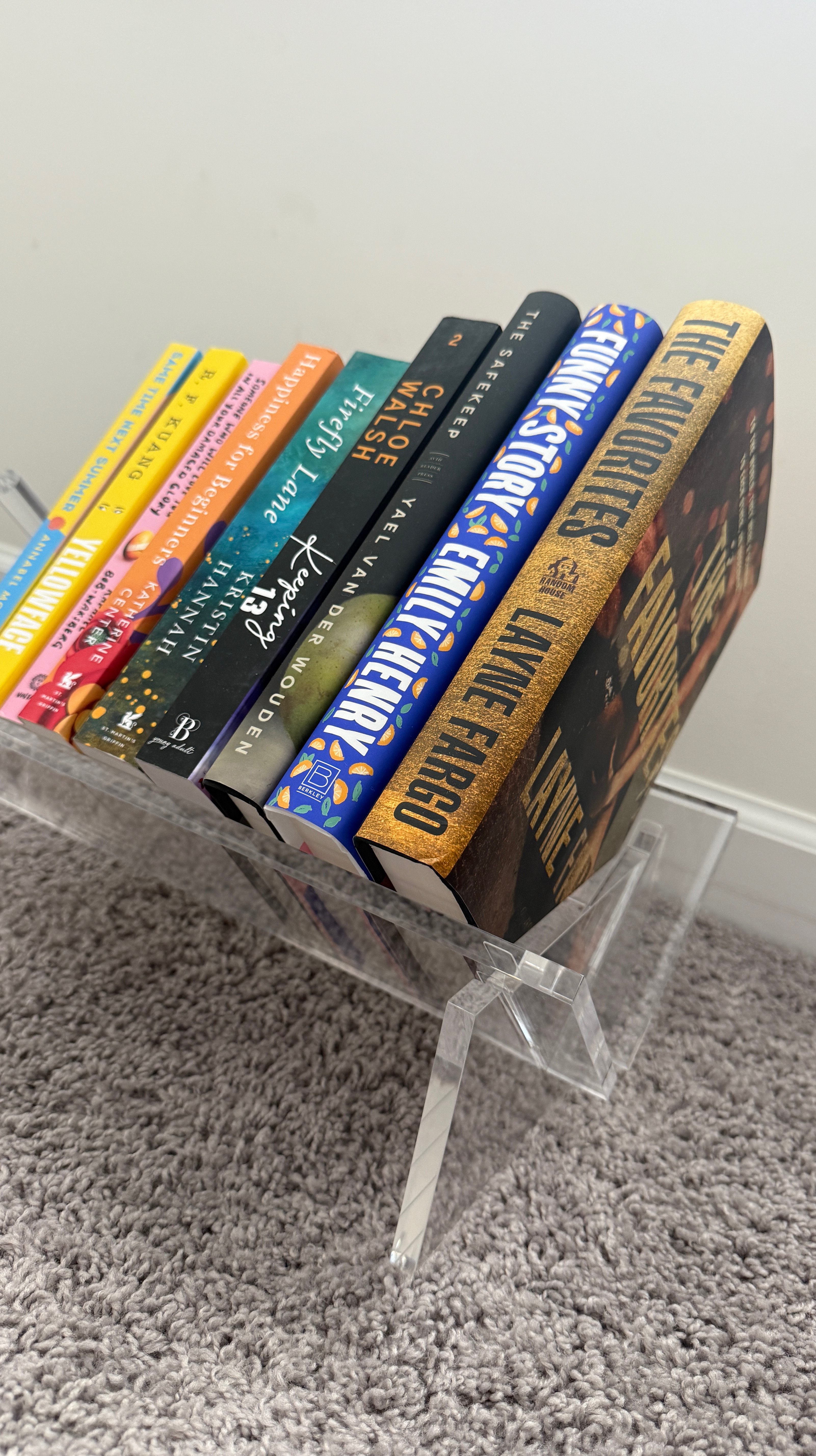 Acrylic book shelf  

#LTKHome #LTKFamily #LTKFindsUnder100