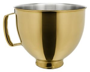 Radiant Gold 5 Quart Tilt-Head Metallic Finish Stainless Steel Bowl KSM5SSBRG | KitchenAid | KitchenAid