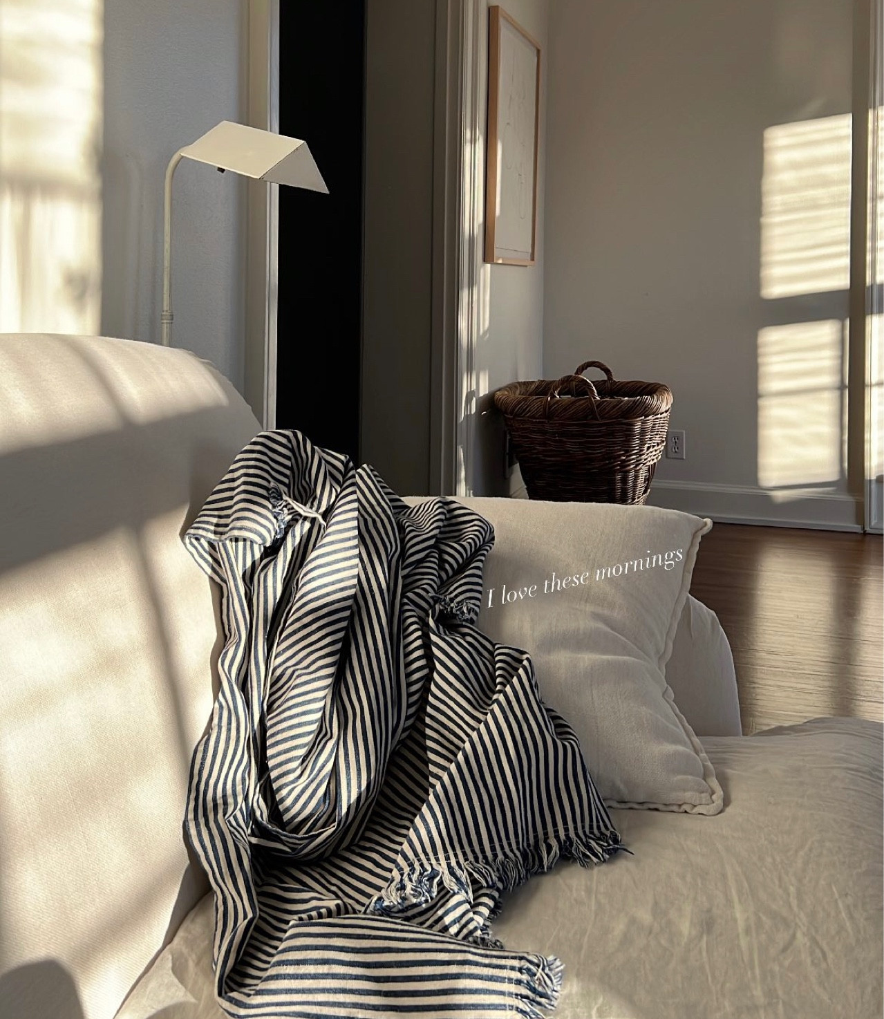 I am frequently asked about the white floor lamp shown here. It was an old brass lamp that my FIL painted white many years ago🤍. I have found some similar options available now 💡

#LTKhome
