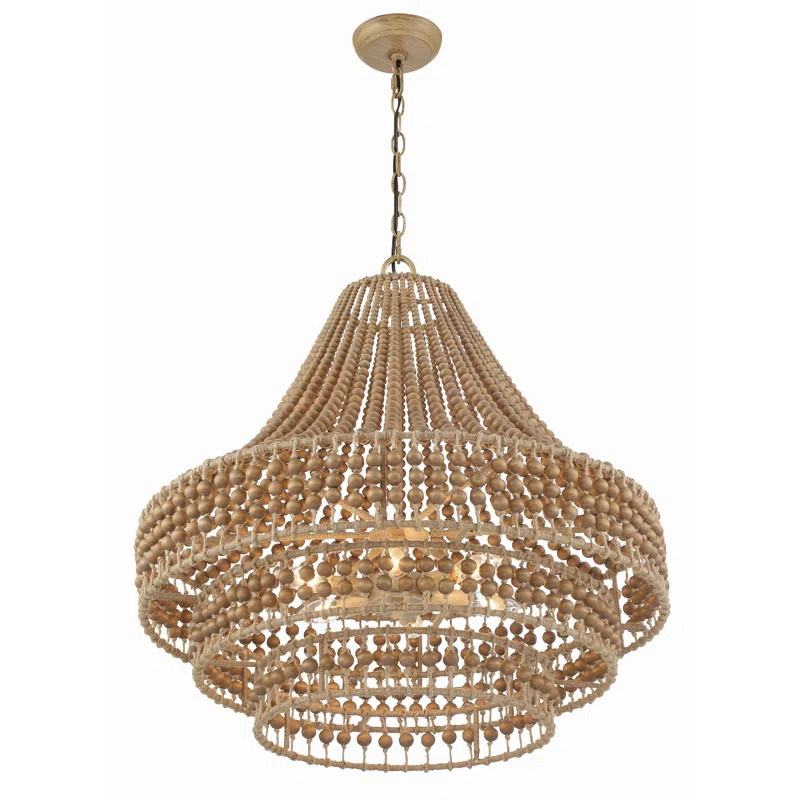 Ana 6 - Light Unique Tiered Chandelier | Wayfair Professional