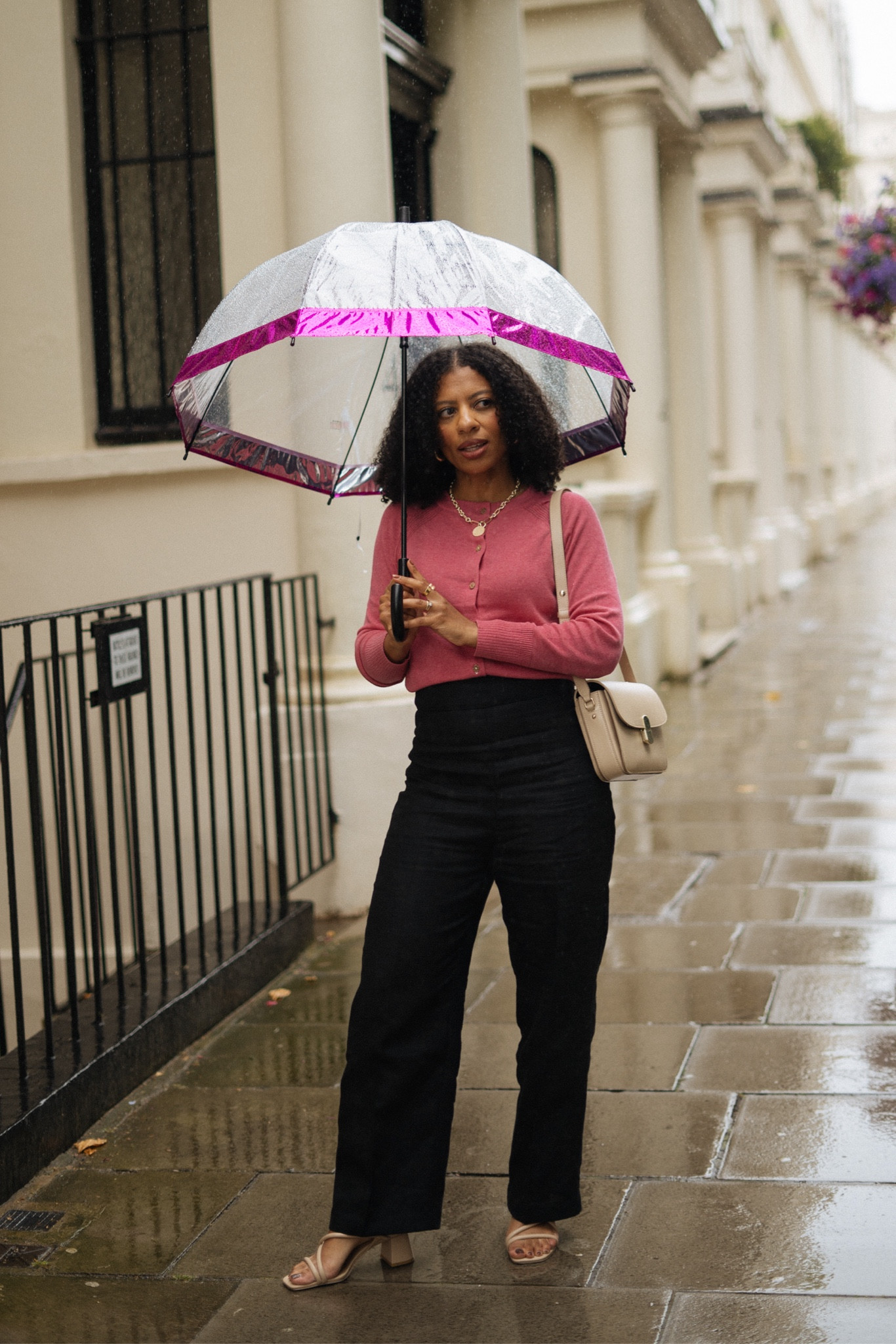 Pink cardigan and black trousers outfit
Summer outfit
Summer look
Petite fashion



#LTKsummer #LTKuk #LTKeurope