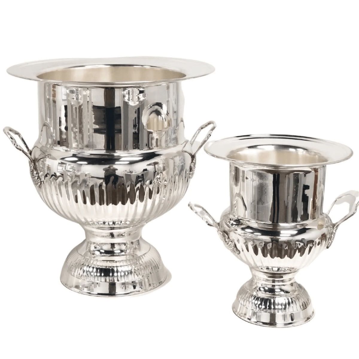Silver Champagne Bucket - Available in 2 Sizes | The Well Appointed House, LLC