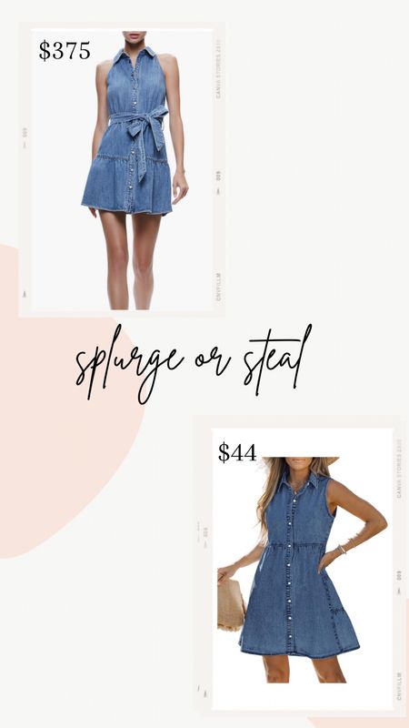 Linking this Alice + Olivia denim dress dupe 💙

Spring look, holiday, splurge or steal, holiday look, bag, vacation, earrings, hoops, drop earrings, cross body, sale, sale alert, flash sale, sales, ootd, style inspo, style inspiration, outfit ideas, neutrals, outfit of the day, ring, belt, jewelry, accessories, sale, tote, tote bag, leather bag, bags, gift, gift idea, capsule wardrobe, co-ord, sets, dress, maxi dress, drop earrings, sandals, heels, strappy heels, target, target finds, jumpsuit, amazon finds, sunglasses, sunnie, cargo pants, joggers, trainers, bodysuit 