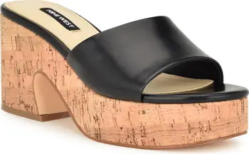Nine West Boone Platform Slide Sandal (Women) | Nordstrom | Nordstrom