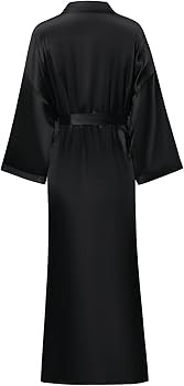 Women's Soft Long Satin Robes Long Silk Robes Full Length Robes Kimonos Silky Bath Robe Dressing ... | Amazon (US)