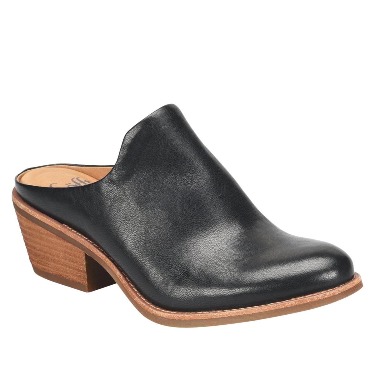 Sofft Ameera Leather Western-Style Mule Clog | HSN