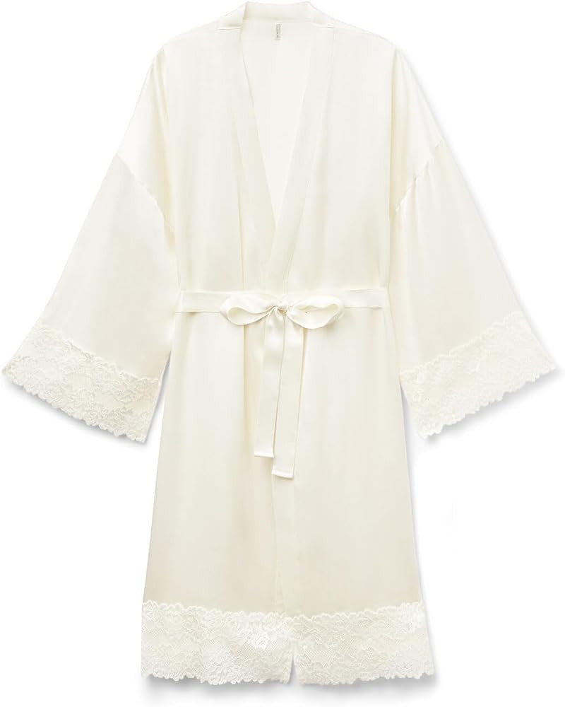 Intimissimi Woman's Pretty Flowers Silk Kimono | Amazon (US)