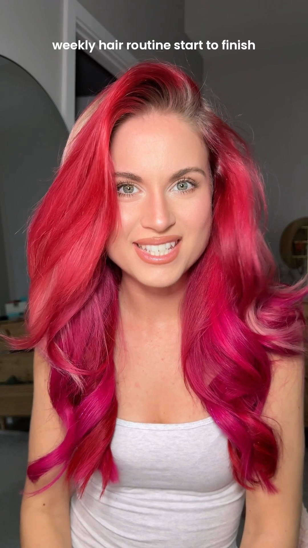 full weekly hair routine from wash to styled! using K18 mask, amika, dyson airstraight, act and acre 

#LTKStyleTip #LTKBeauty #LTKHoliday