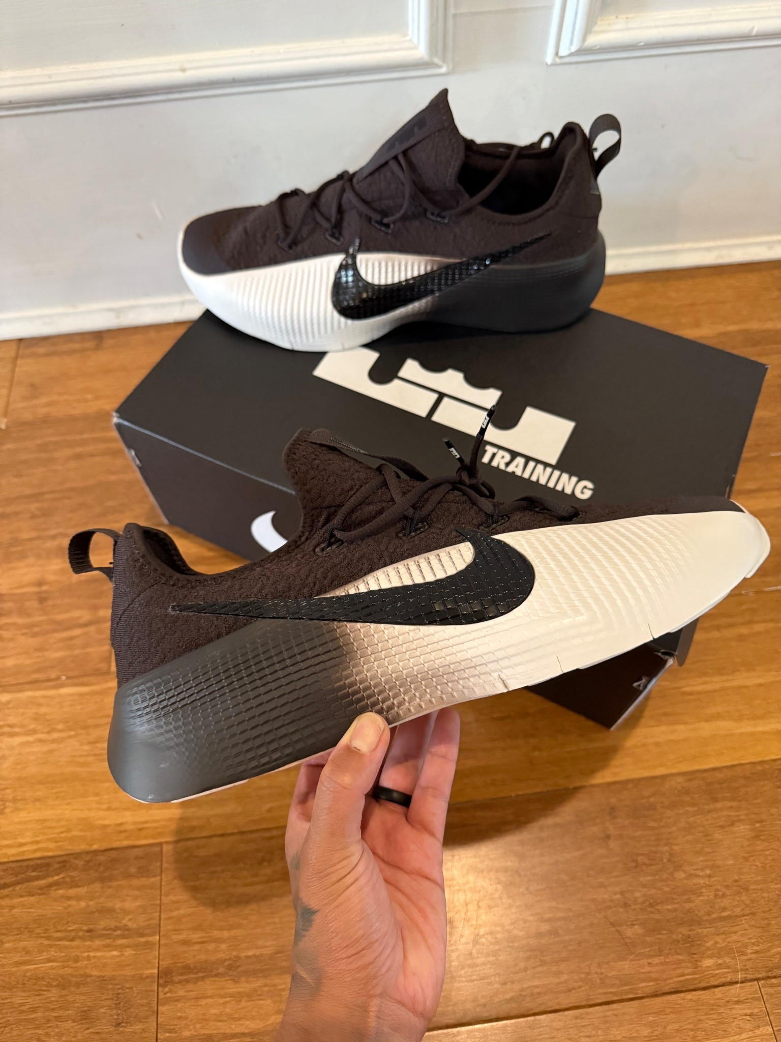 Happy early birthday to my hubs! One of my favorite training shoes 🙏🏽