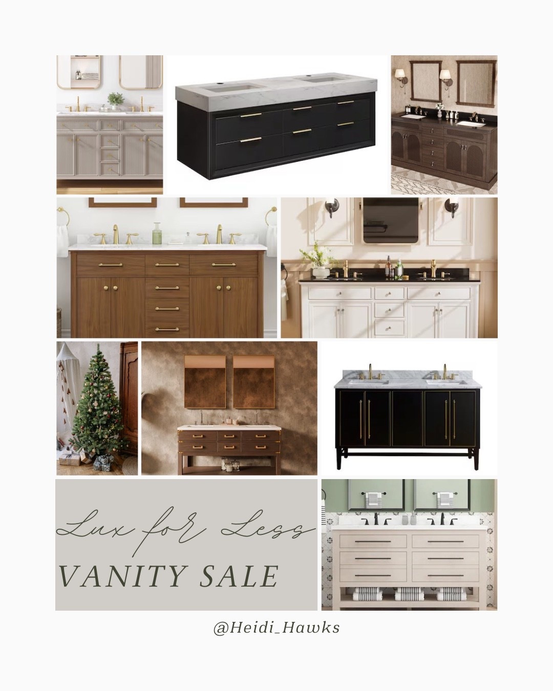 Bathroom remodel sale! Modern luxury bathroom vanities & more are up to 40% off right now! These gorgeous vanities are on my home construction list 😍

#LTKSaleAlert #LTKStyleTip #LTKHome