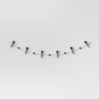 Carrot Easter Garland - Threshold™ | Target