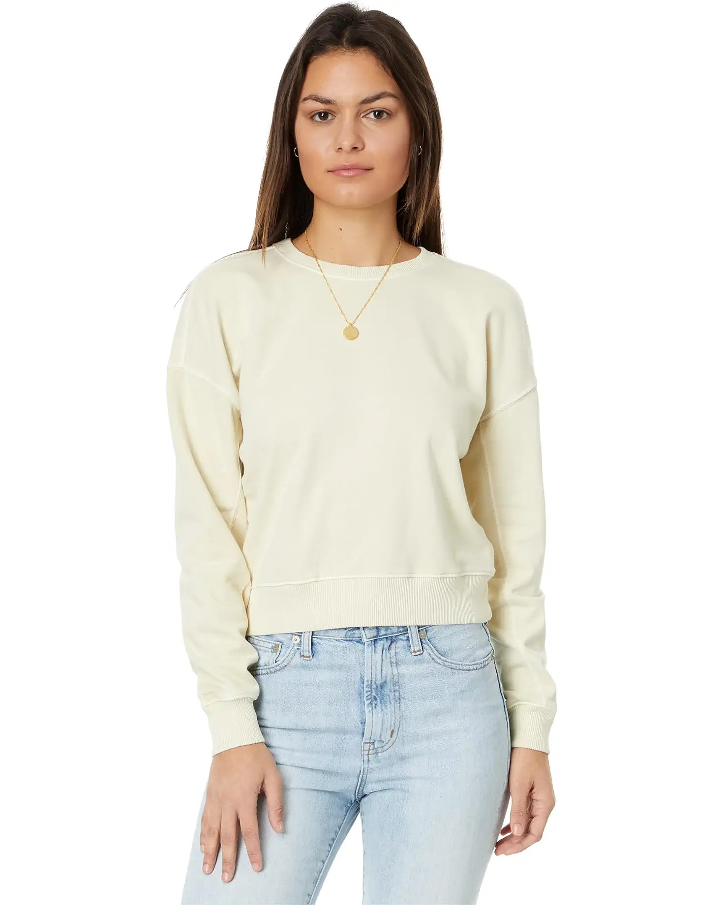 Madewell Heathered Raglan Sweatshirt | Zappos