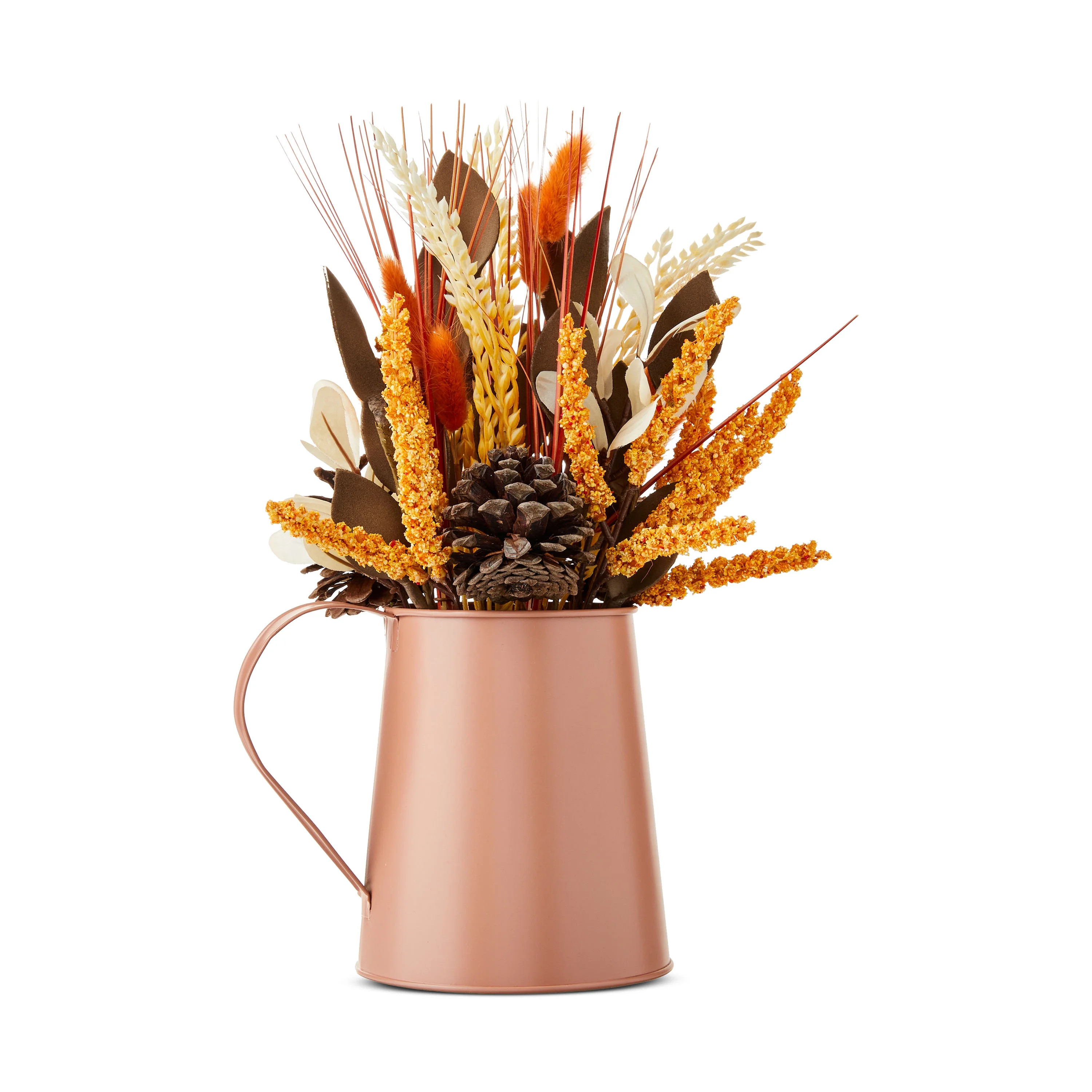 Faux Floral in Metal Vase, Fall by Way To Celebrate | Walmart (US)