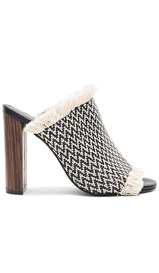 The Mode Collective Sandstorm High Mule in Black & Natural | Revolve Clothing