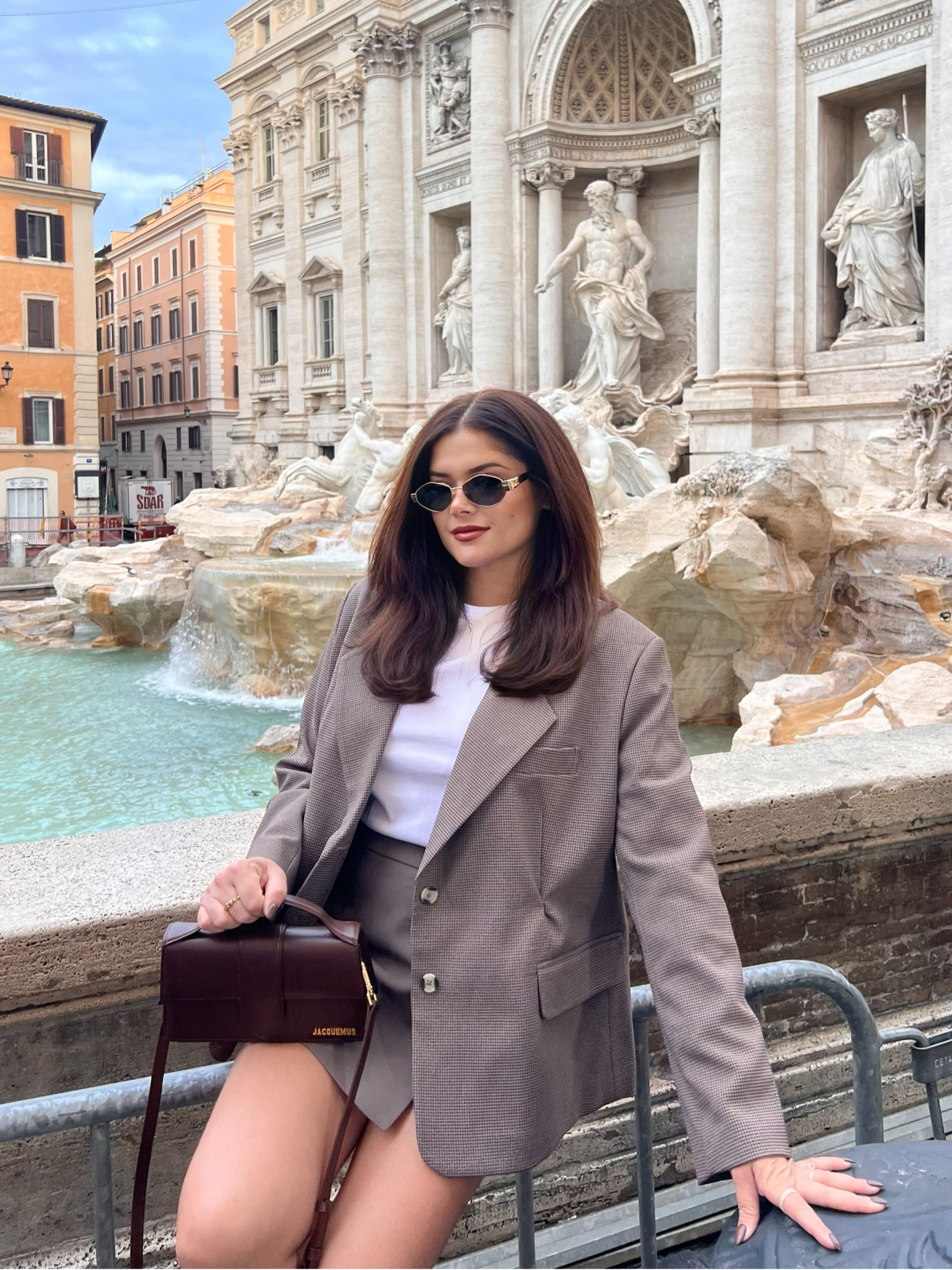 Fall outfit checked✔️
Skort From Zara. 

#LTKStyleTip #LTKMidsize #LTKTravel