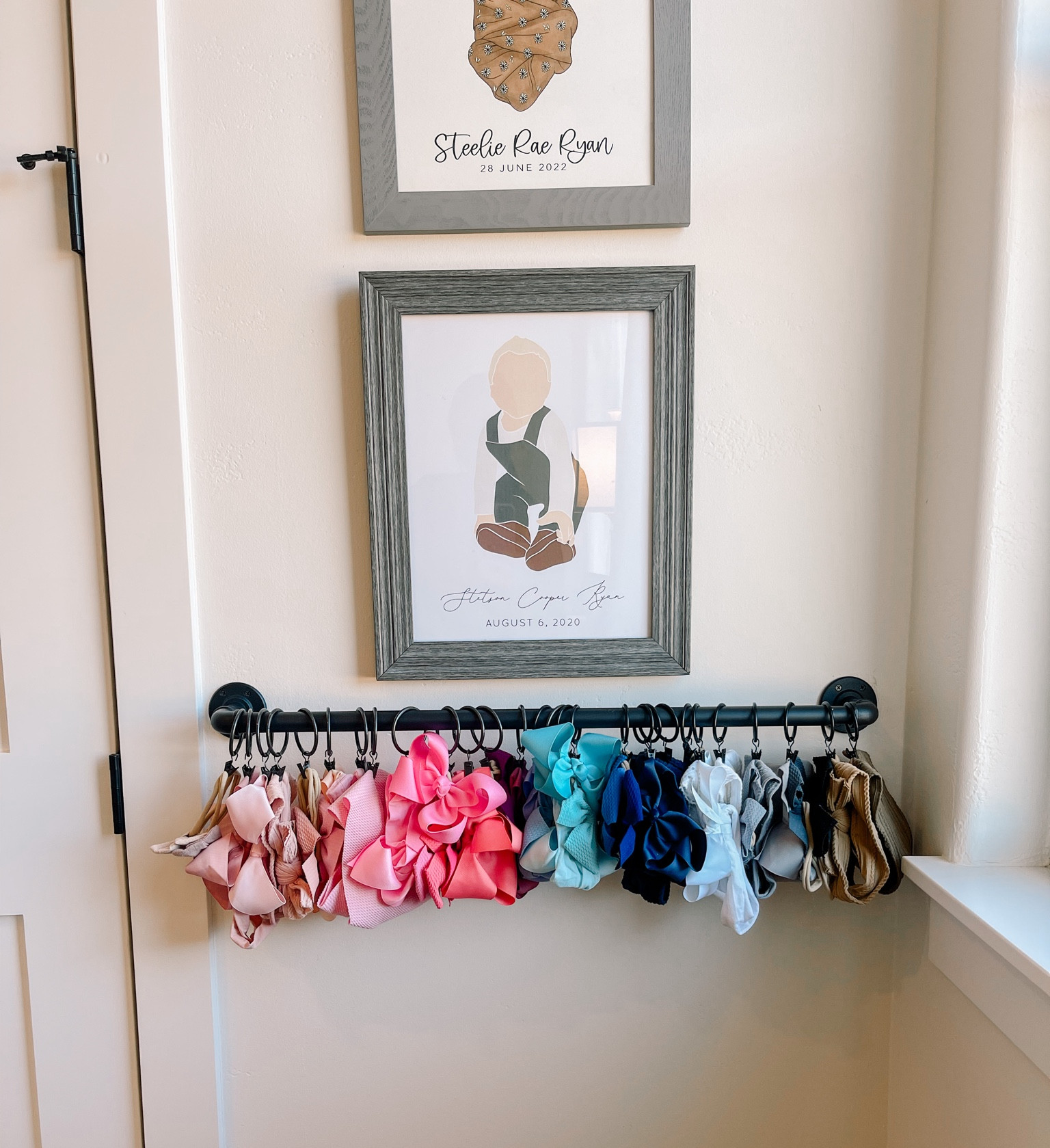 An easy aesthetically pleasing way to organize. Bows, hats & so much more!! 🎀

#LTKhome #LTKfamily #LTKkids