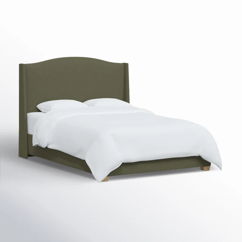 Allis Upholstered Wingback Bed | Wayfair North America