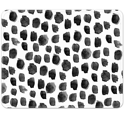 Smooffly Polka Dot Mouse Pad, Polka Dot Print, Dot Pattern, Gift for Her, Cute Mouse Pad, Cute Desk  | Amazon (US)