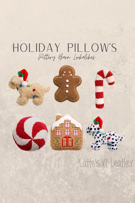 Holiday Pillow Decor!  Some of these are Pottery Barn lookalikes!   Love the dog pillow that looks like Winsten! 
#christmaspillows #holidaydecor #christmasdecor

#LTKfindsunder50 #LTKHoliday #LTKSeasonal