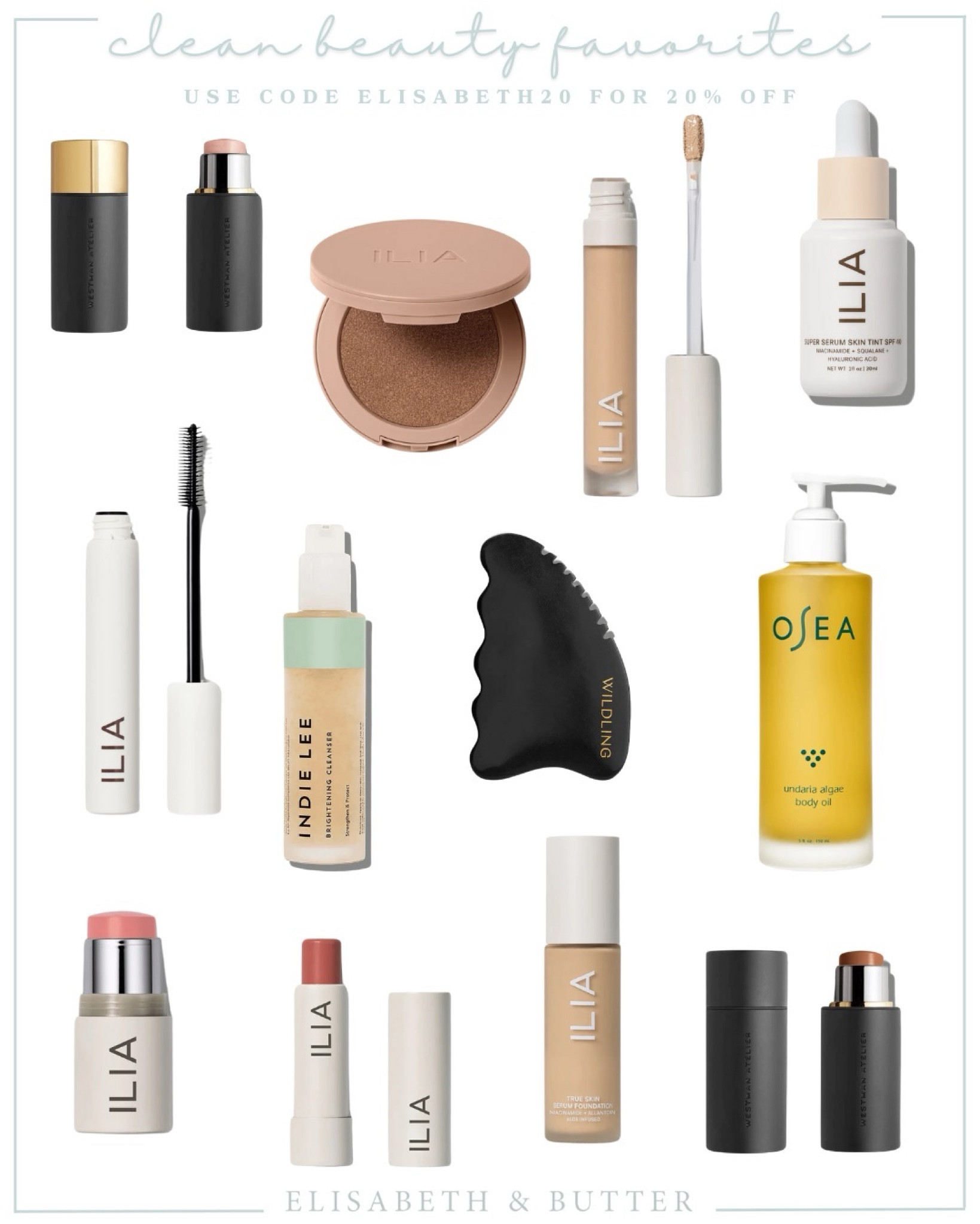 Credo beauty sale! Use code ELISABETH20 to get 20% off your order! 
I love that this site only has clean beauty products. Stock up on some beauty gifts for her

#LTKBeauty #LTKSaleAlert #LTKFindsUnder100