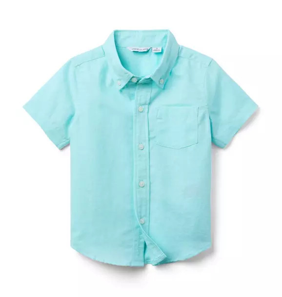 The Linen-Cotton Shirt | Janie and Jack