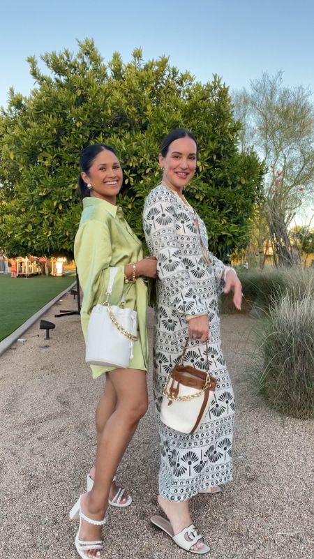 I felt like this dress was the perfect desert chic green and and I paired it with my white bucket bag! Take 20% OFF both of our bags with code: HAUTE20
….
#giginewyork #bucketbag #greendress #whitebag #springoutfit 

#LTKshoecrush #LTKitbag #LTKtravel