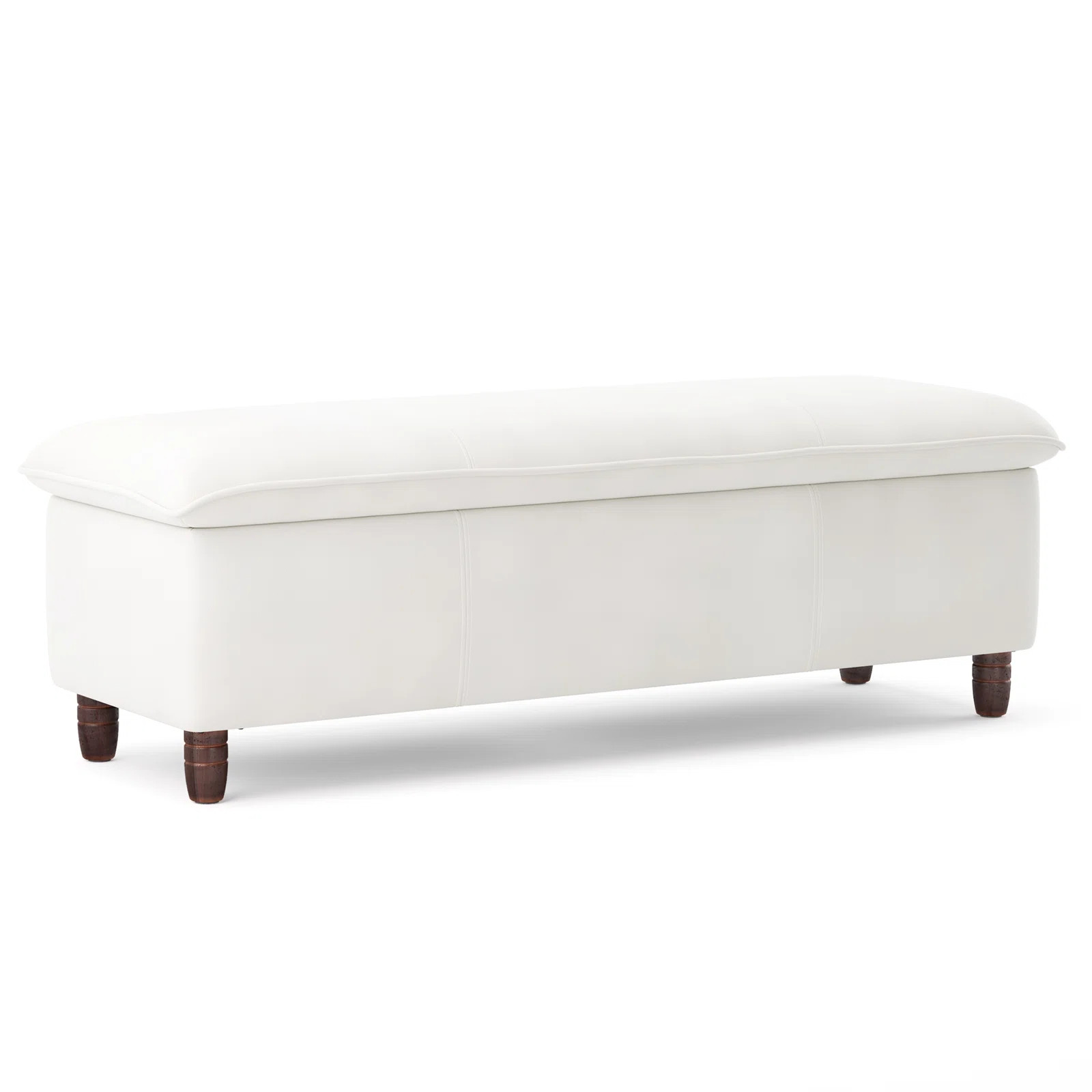 Wade Logan Breeanna Faux Leather Flip Top Storage Bench & Reviews | Wayfair | Wayfair North America