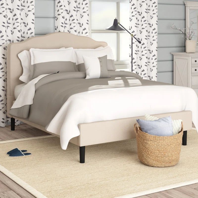 Aalea Upholstered Low Profile Platform Bed | Wayfair North America
